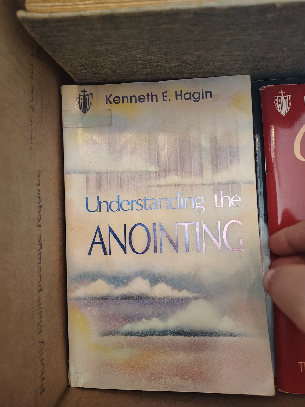 Understanding the Anointing - Cream/Blue Cover